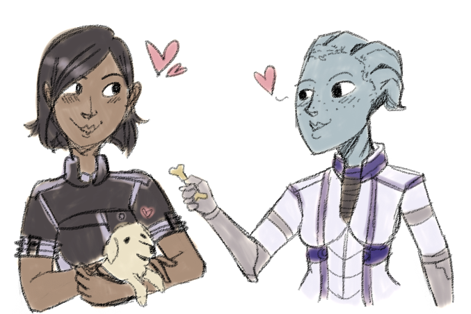appleschnapple:  These two have gone from ‘hey, that’d be totally cute’ to