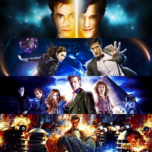 doctorwho:(new) Doctor Who through the years