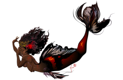 locsgirl:  Koi Queen by ~AfuaRichardson Great colors. 