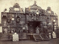 odditiesoflife:  Vintage Ghost House 