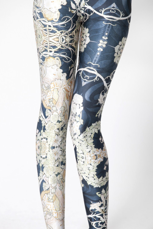 dolcheism:  cavetocanvas:  Art History Leggings from Black Milk  Sí, por favor. 