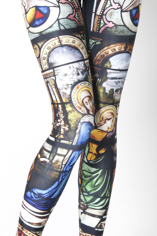 dolcheism:  cavetocanvas:  Art History Leggings from Black Milk  Sí, por favor. 