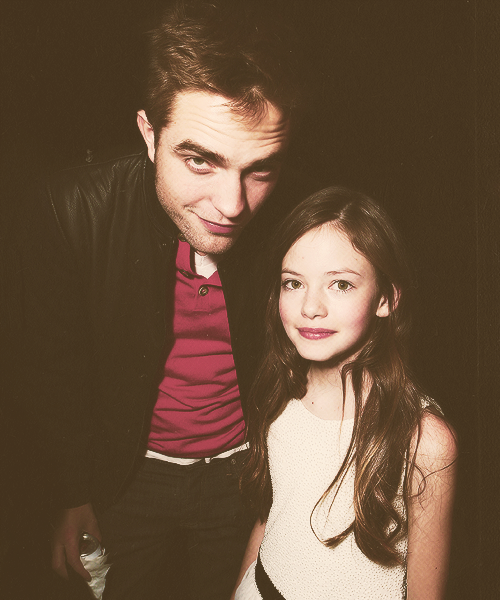   ” … And then Rob is kind of goofy. I’m kind of goofy like Rob… “ 
