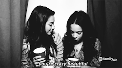   ‘You’re crazy beautiful’  