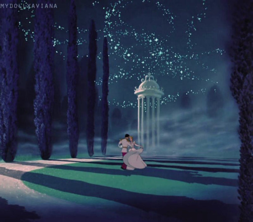 mydollyaviana:  Cinderella concept art by Mary Blair vs. completed scenes 
