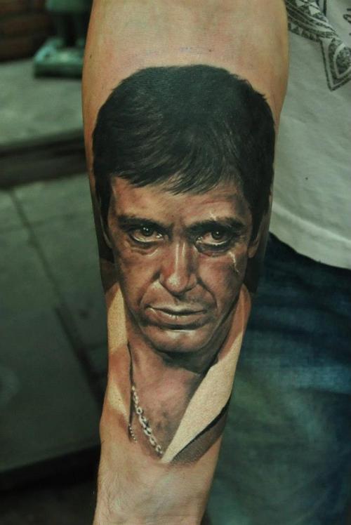 the-starlight-hotel:  Famous faces by Den Yakovlev   Down!
