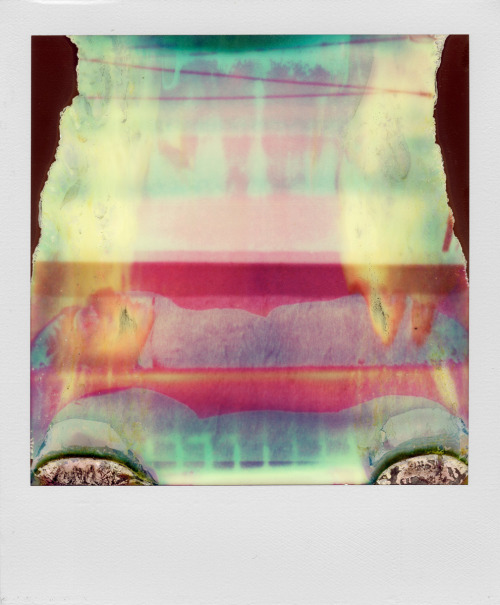 Sex blue-voids:  William Miller - Ruined Polaroids pictures