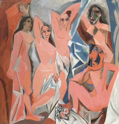 dolorescorporales: Pablo Picasso - Les Demoiselles d’Avignon