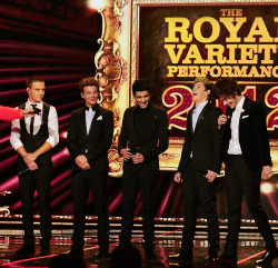  The Boys at Royal Variety. 