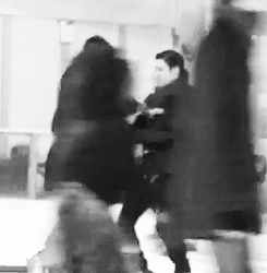 lil-lis:   Chris losing his footing on set. x  maniacally cry-laughing over CrissColfer oh god the feels 