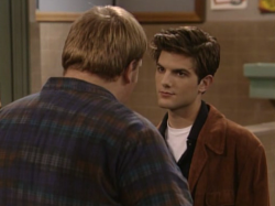 lasso:     LOOK at mini Adam Scott from Boy Meets World circa 1994   