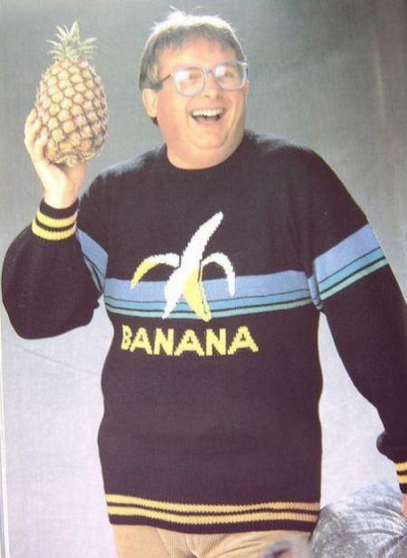 fuckyeahdementia:  A man holding an orange.
