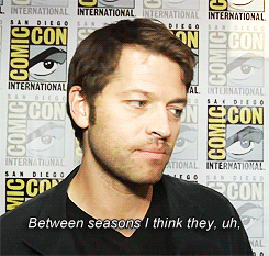 ipreferthemgay:  [x] Misha Collins talks