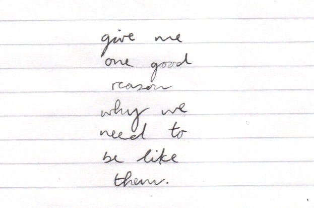 then-fate-fell-short:  give me one good reason - blink-182 