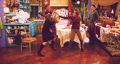 chandler-dances-on-things:   Thanksgiving through the years with the FRIENDS gang.  Chandler wishes you a Happy Thanksgiving. 