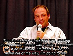 holyfires:Mark talking about Jared, a.k.a. Gigantor the talking moose [★]