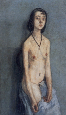 canvasobsession-deactivated2013:  John Mary Gwendolen Nude girl   