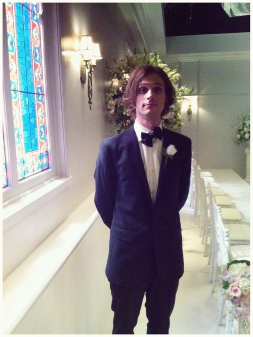 universemelody:  Whaaat! noooooo i’m not stable enough or mentally prepared for his wedding yet! please, don’t let it be his weddig just yet, give more time to prepare, i’m literally almost crying!! :’(