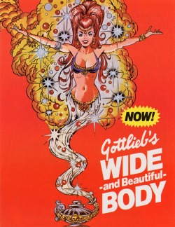 crazyarcadeflyers:  I like wide bodies and