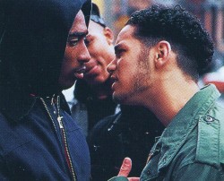 vivalatupac:  1992 with Vincent Laresca in Juice 