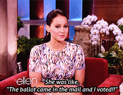 jenniferlawrencedaily:   Jennifer Lawrence on Ellen  