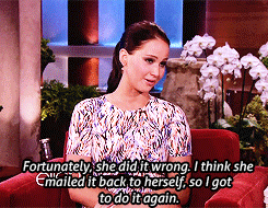 jenniferlawrencedaily:   Jennifer Lawrence on Ellen  