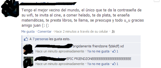  Friendzone nivel Zeus :B 