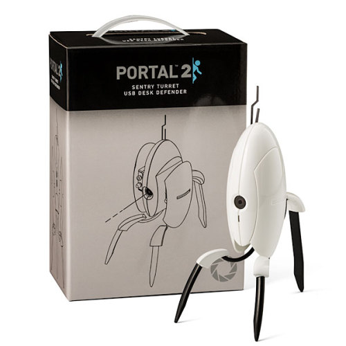 Porn photo theomeganerd:   Portal 2 USB Sentry Turret