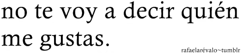 eso-es-queso:  ME GUSTAAAAAAS♥ ME ENCANTAS♥ ME FASCINAS♥                 
