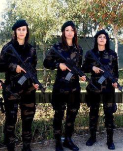 semperannoying:  Turkish Female Special Forces Operators 