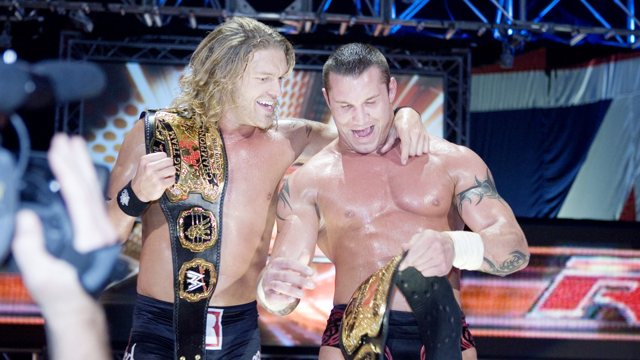 The Fishbulb Suplex — World Tag Team Champions Rated RKO - Edge and...