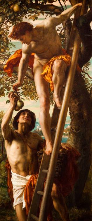thisblueboy:  Sir Edward John Poynter (English, 1836-1919), The Golden Age, 1875 