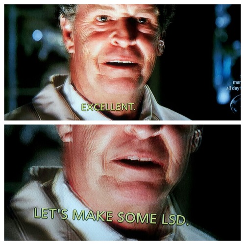 tayloryoufuck:  Watching Fringe for the first time. Had to immortalize.  welcome to fringe. it’s basically like this.