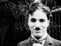 georgetakei:  This whole “gif” notion is a very interesting aspect of Tumblr. I especially like this .gif that I found of one of the original comic geniuses, Mr. Charlie Chaplin. 