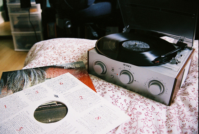alenni:  jihyoo:  untitled by lumineuseamour on Flickr.  I have the same record player!