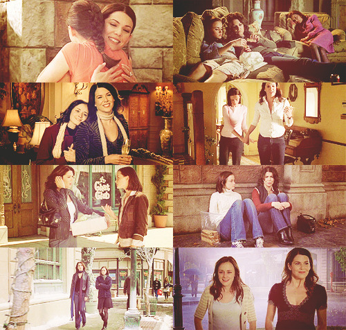 favorite fictional ladies of television in alphabetical order- Lorelai Victoria Gilmore & Lorela