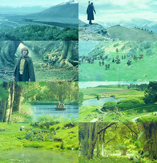 thebeautyofsolitude:  Fangirl Challenge | [3/10] Sceneries : The Lord Of The Rings Trilogy [2001,2002,2003]  “He used often to say there was only one Road; that it was like a great river: it’s springs were at every doorstep and every path was it’s