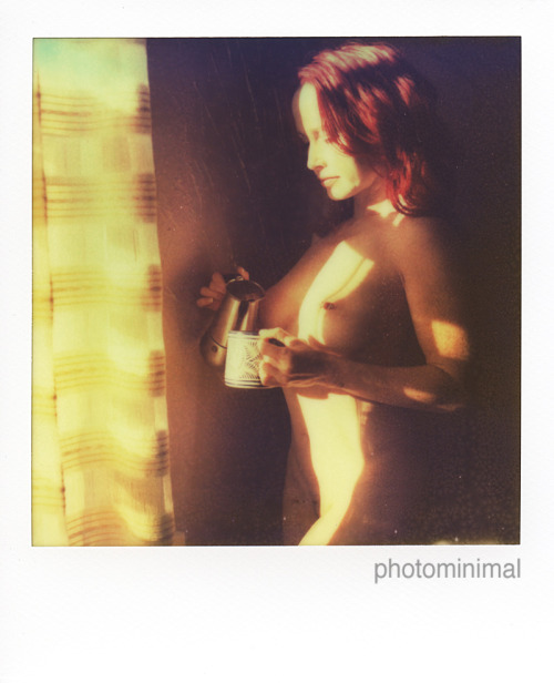 photominimal:  This morning. With Nina Covington: Nashville / Polaroid SX70 Sonar OneStep / Impossible PX70 Colorshade 