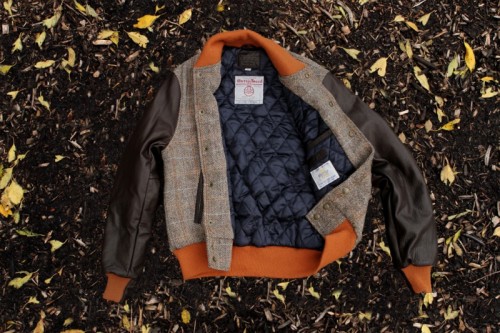 onlycoolstuff: Kith x Goldenbear and Harris Tweed fabrics