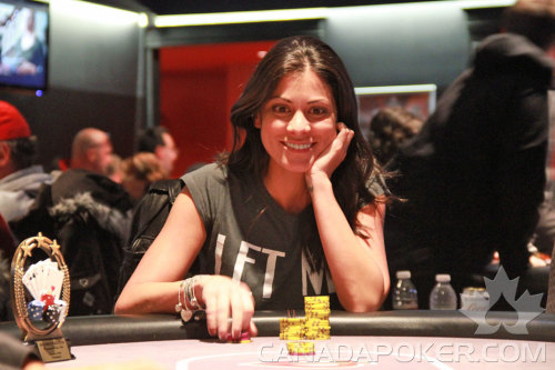 Anne Marie Angelil Playground Poker Club Montreal