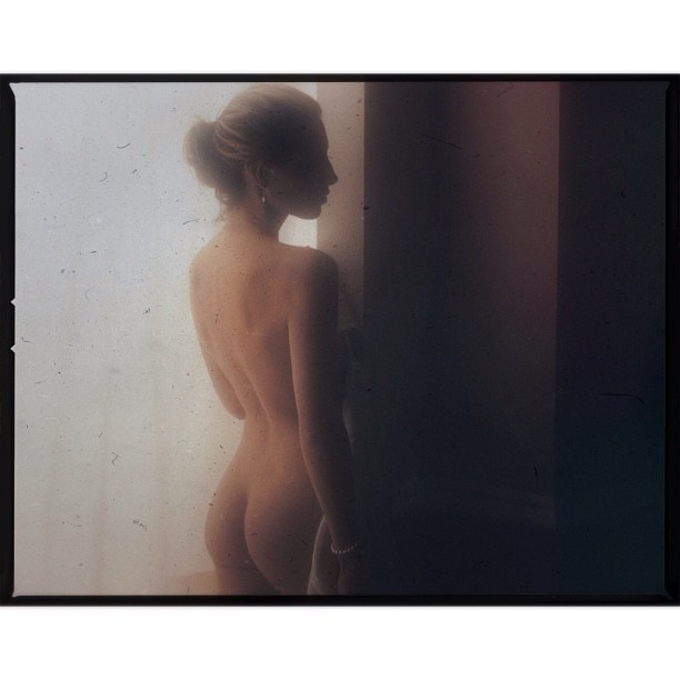 joegoger:  Drinking my coffee and uploading some photos. #film #goger #pariswomen