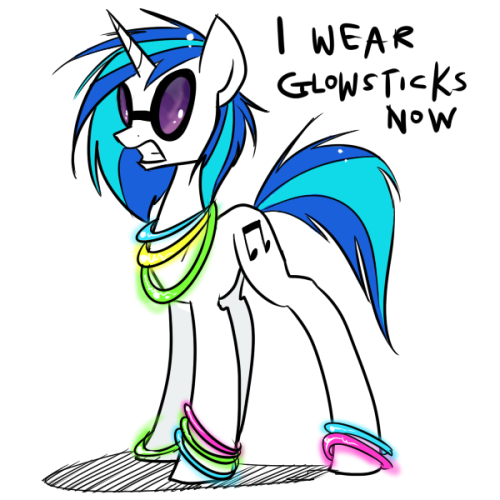 nastylady:  Why can’t I hold all these glowsticks? 