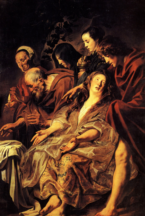 tierradentro:“The Disciples at the Tomb”, 1625, Jacob Jordaens.
