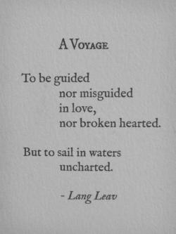 - Lang Leav