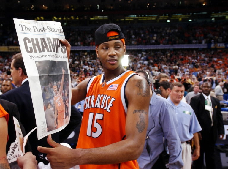 paulcuipp3:  A melo when young・・・。 Smart！