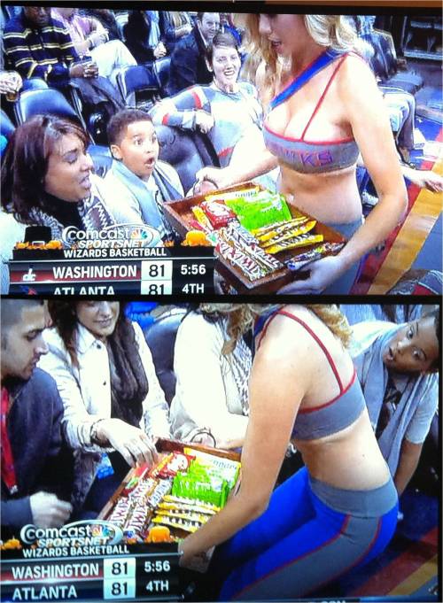 bleacherreport:  Best NBA game ever for this kid. Via http://twitpic.com/bf9y2wThe video is amazing: http://youtu.be/wTnhLQc5gJU