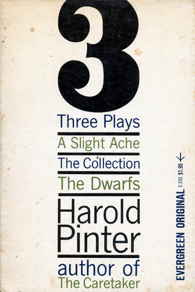 Three Plays by Harold Pinter