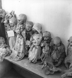 Mummified infants from the turn of the century