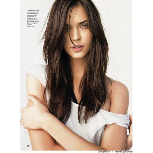 cloudywithachanceofcupcakes:  The Latina Megan Fox: Odette Yustman | Chisme Time   ❤ liked on Polyvore