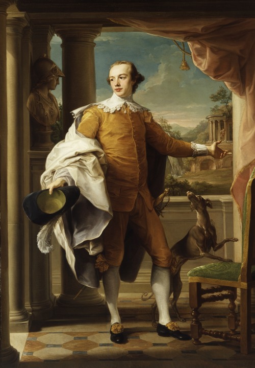 Portrait of Sir Wyndham Knatchbull-WyndhamPompeo Batoni (Italian; 1708–1787)1758–59Oil on canvas Los